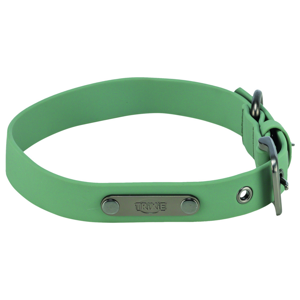 Нашийник для тварин Trixie CityStyle ПВХ XS–S 25–32 см 20 мм світло-зелений (4053032680661) - зображення 2