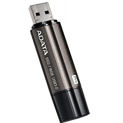 USB флеш накопичувач ADATA 16GB S102PRO Gray USB 3.1 (AS102P-16G-RGY) - зображення 3