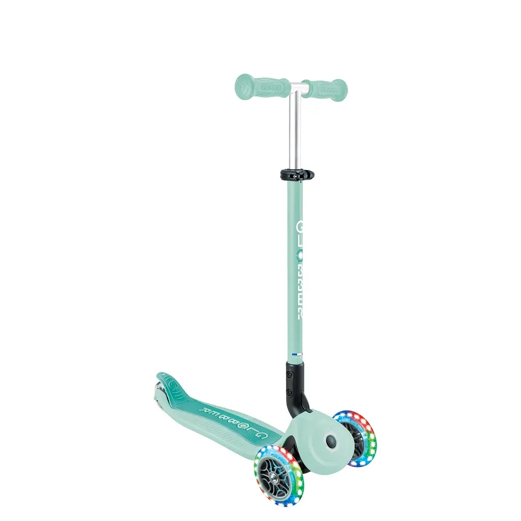 Самокат Globber серії Go Up Active 360 м'ятний Колеса з підсвічуванням (749-206) - зображення 6