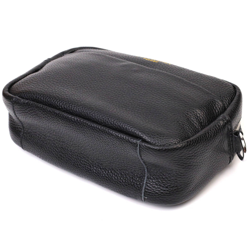 Сумка Vintage Жіноча на плече з натуральної шкіри Чорна (22123) - зображення 5