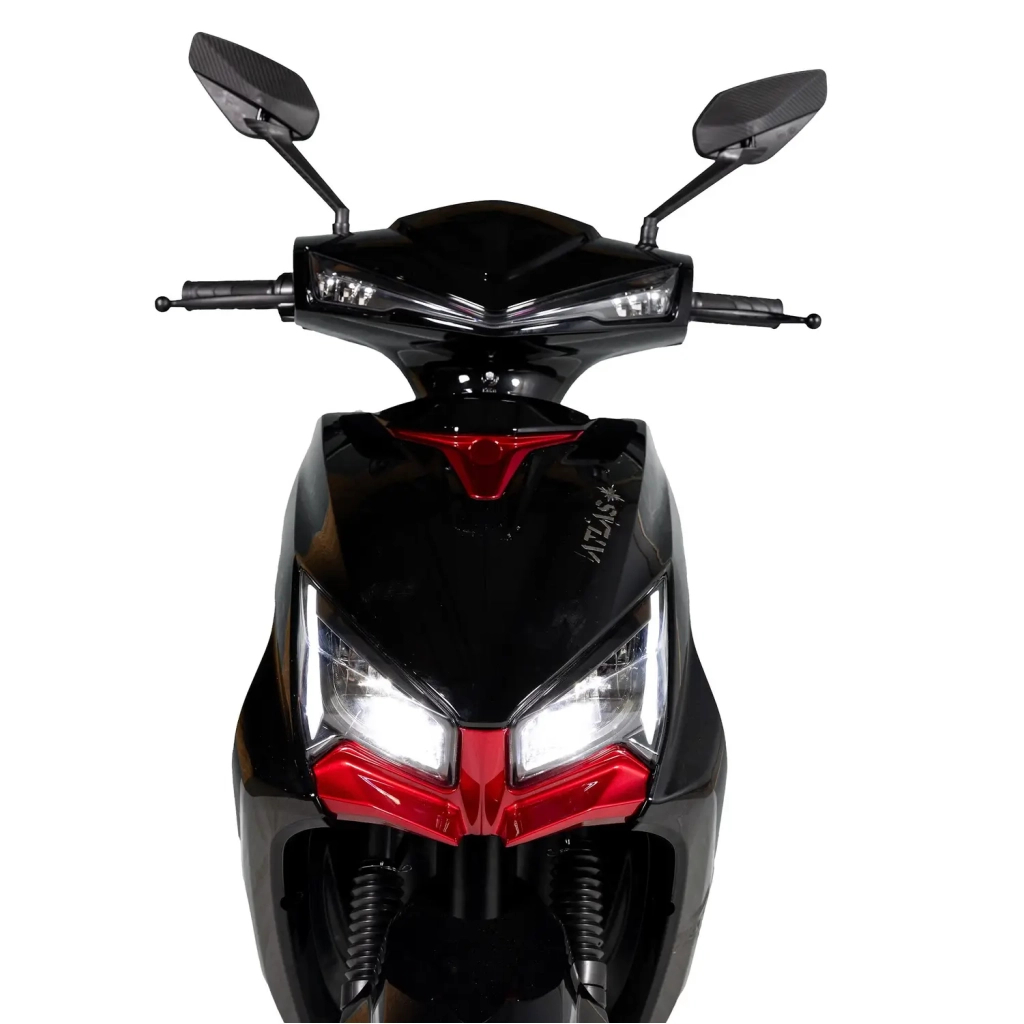 Електроскутер Atlas Demon Box 2000W Black (3066) - зображення 9