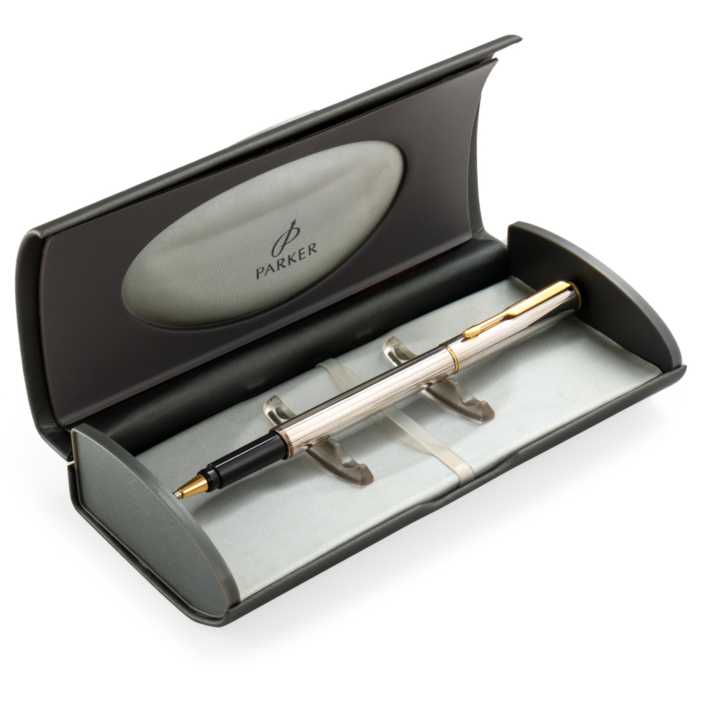 Ручка кулькова Parker P РШ Rialto K91 GS посріблена (K91 GS) - зображення 4