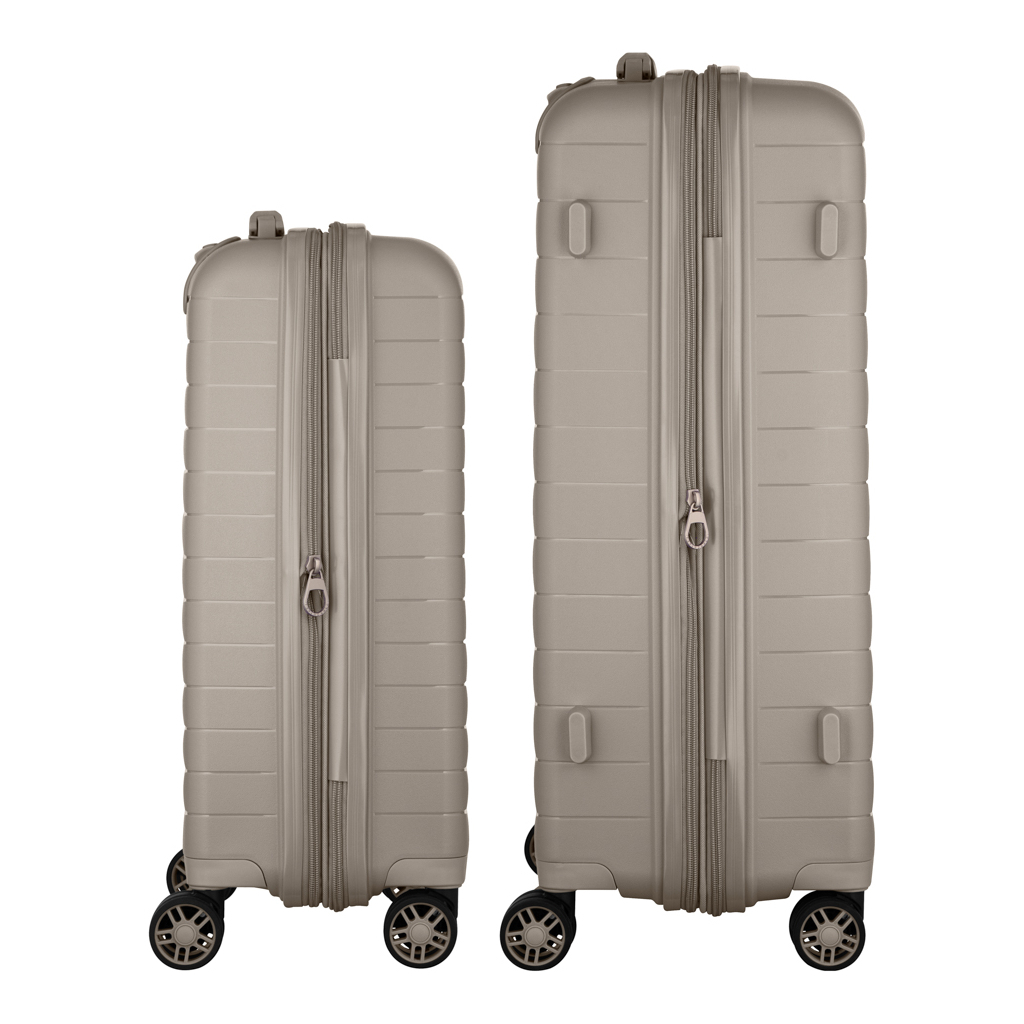 Набір валіз 2E Aero (M+S), сіро-коричневі (2E-SPP-AERO-SET2-TP) - зображення 5