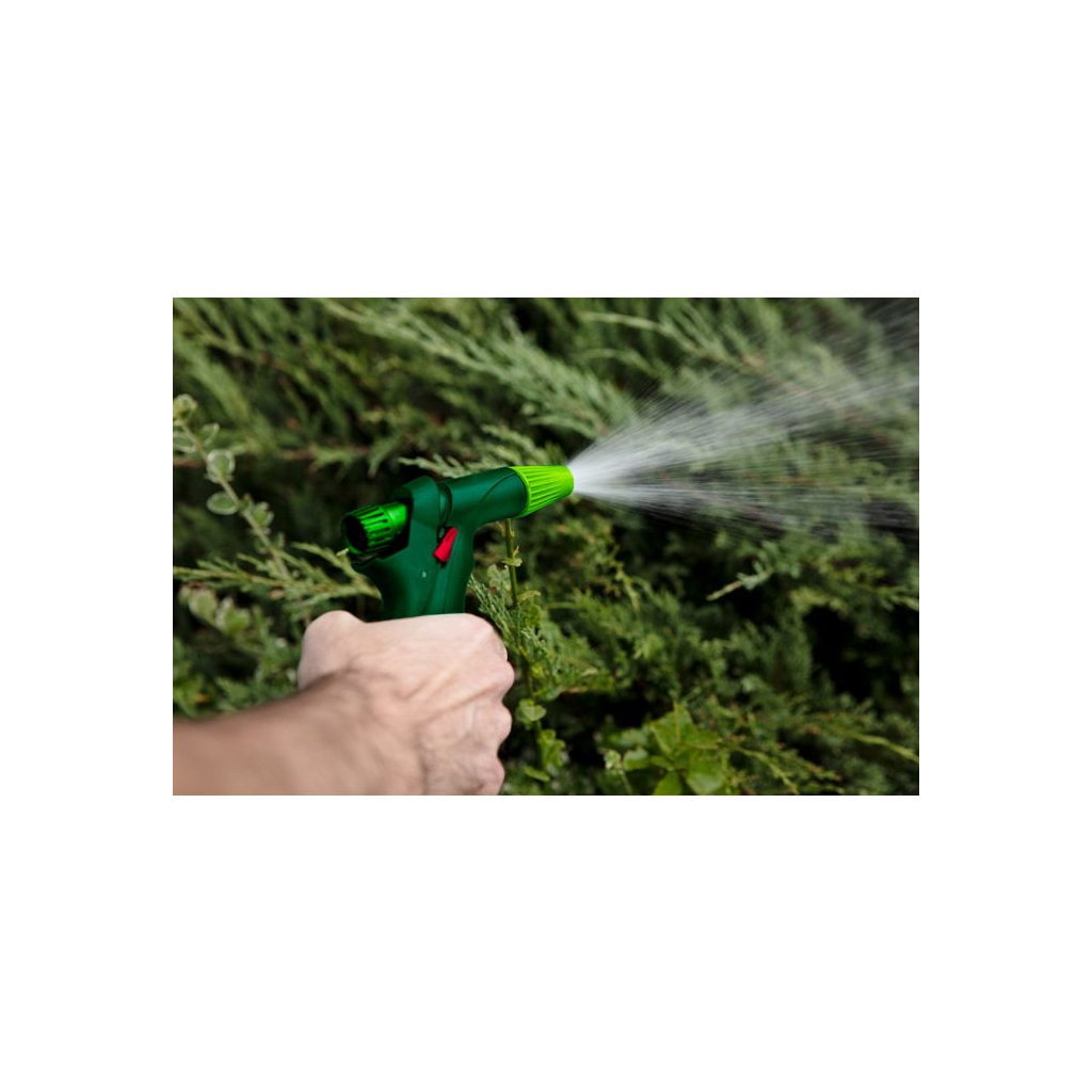 Пістолет для поливу Verto пістолетний, 1/2"-3/4", регулювання напору / розпилу води, тримач двокомпонентний (15G716) - изображение 7