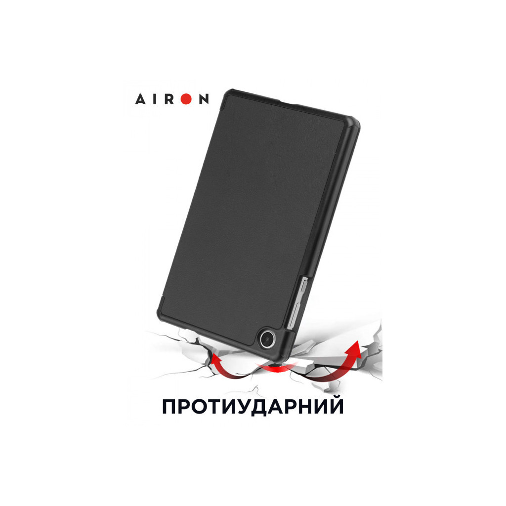 Чохол до планшета AirOn Premium Lenovo Tab M8 4th Gen (TB-300FU) + protective film black (4822352781092) - picture 6