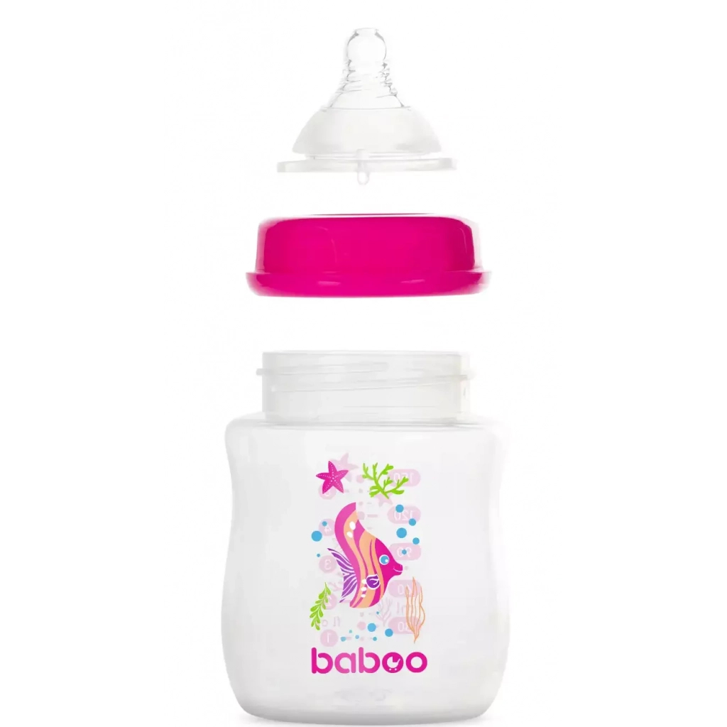 Пляшечка для годування Baboo Морська рибка 150 мл (3-113) - зображення 3