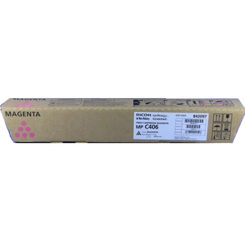 Тонер-картридж Ricoh MPC306, C307, C406 Magenta 6K (842097) - изображение 1