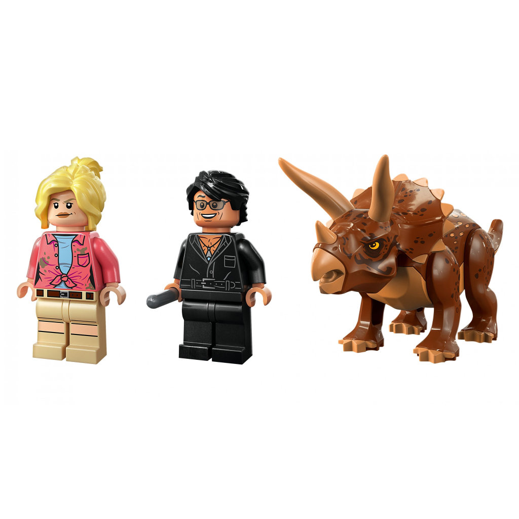 Конструктор LEGO Jurassic World Дослідження трицератопсів 281 деталі (76959) - зображення 5