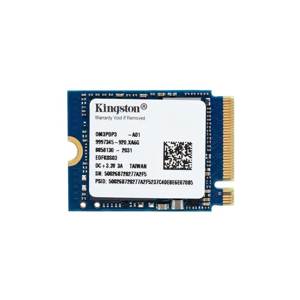 Накопичувач SSD M.2 2230 256GB Kingston (OM3PDP3256B-A01) - зображення 1