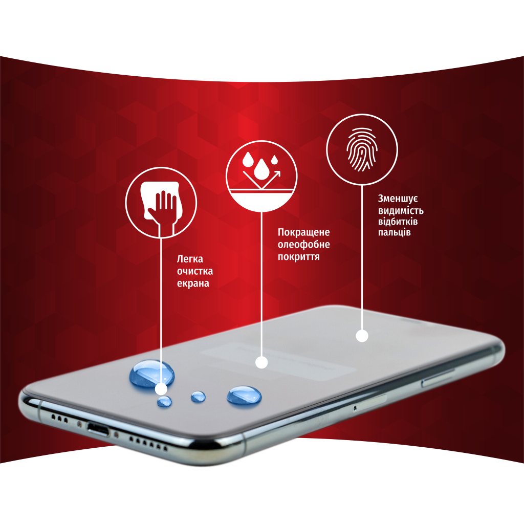 Скло захисне Intaleo Full Glue Apple iPhone 14 Pro Max (1283126542107) - изображение 5