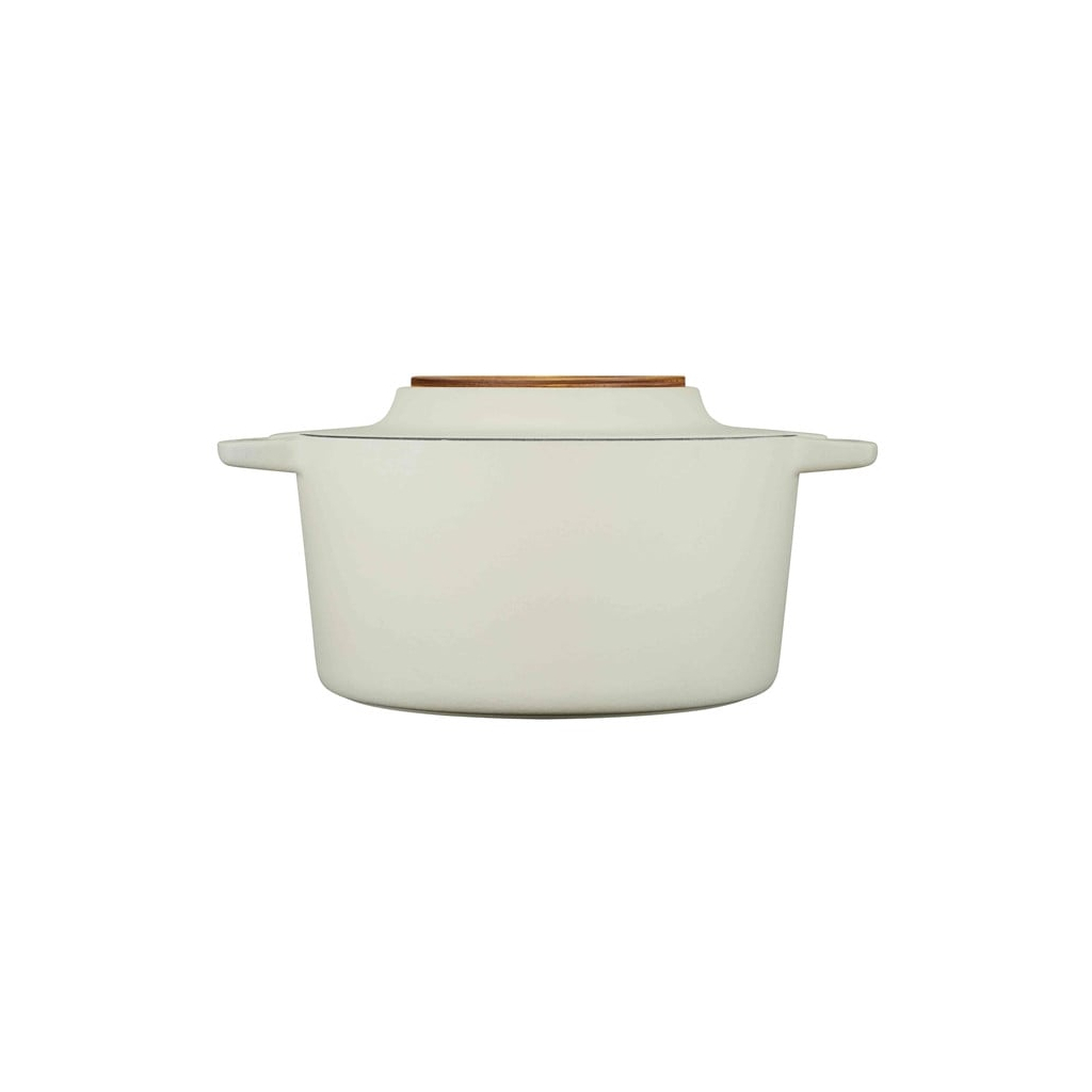 Каструля Fiskars Norden Limited Colour Edition чавунна 4 л колір береза (1071127) - зображення 2