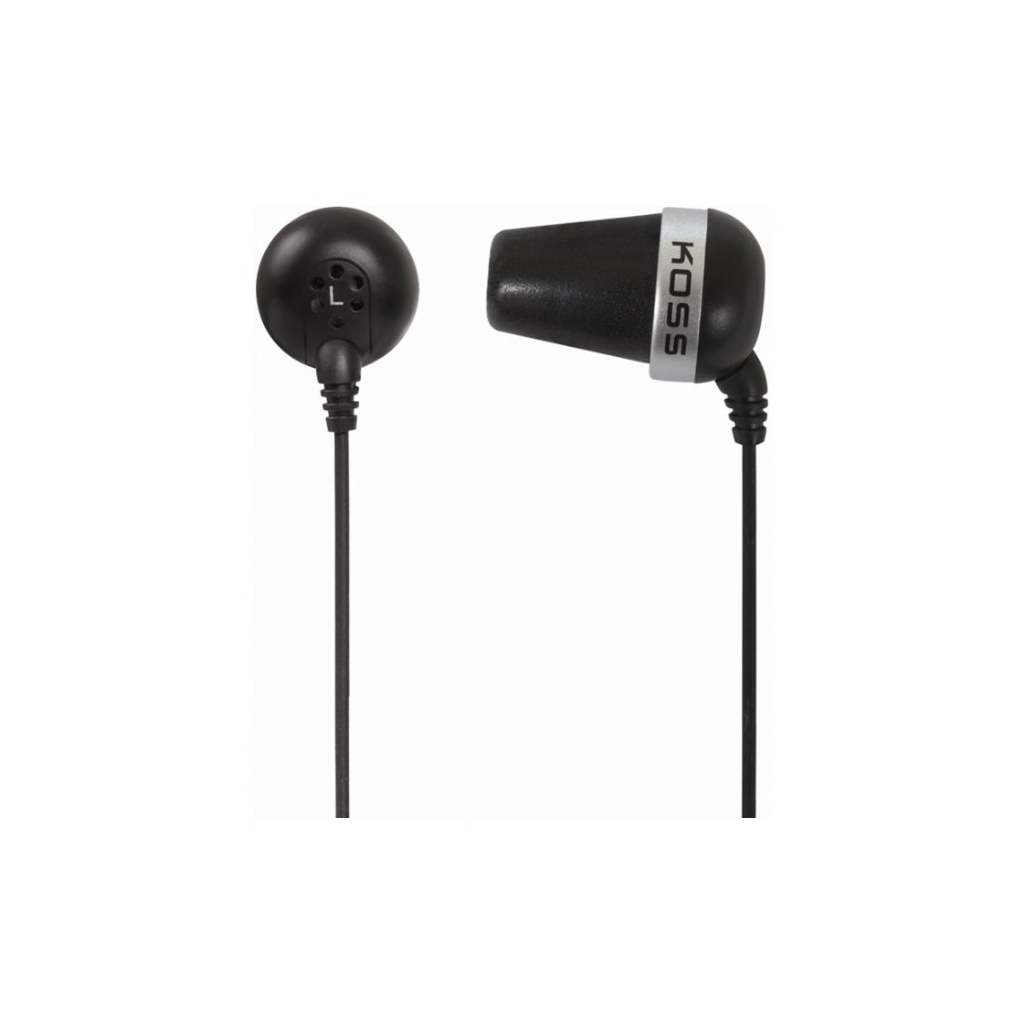 Навушники Koss The Plug Black (196635.101) - зображення 1