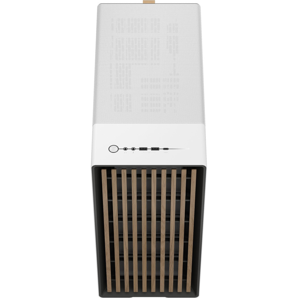 Корпус Fractal Design North Chalk White TG Clear Tin (FD-C-NOR1C-04) - зображення 3