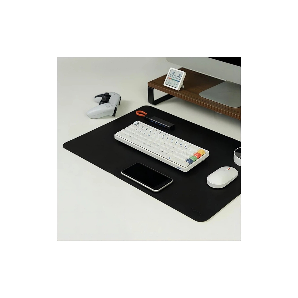 Килимок для мишки Xiaomi MiiiW Leather Cork M Black (MWMLV01-PMP01-M) - зображення 6
