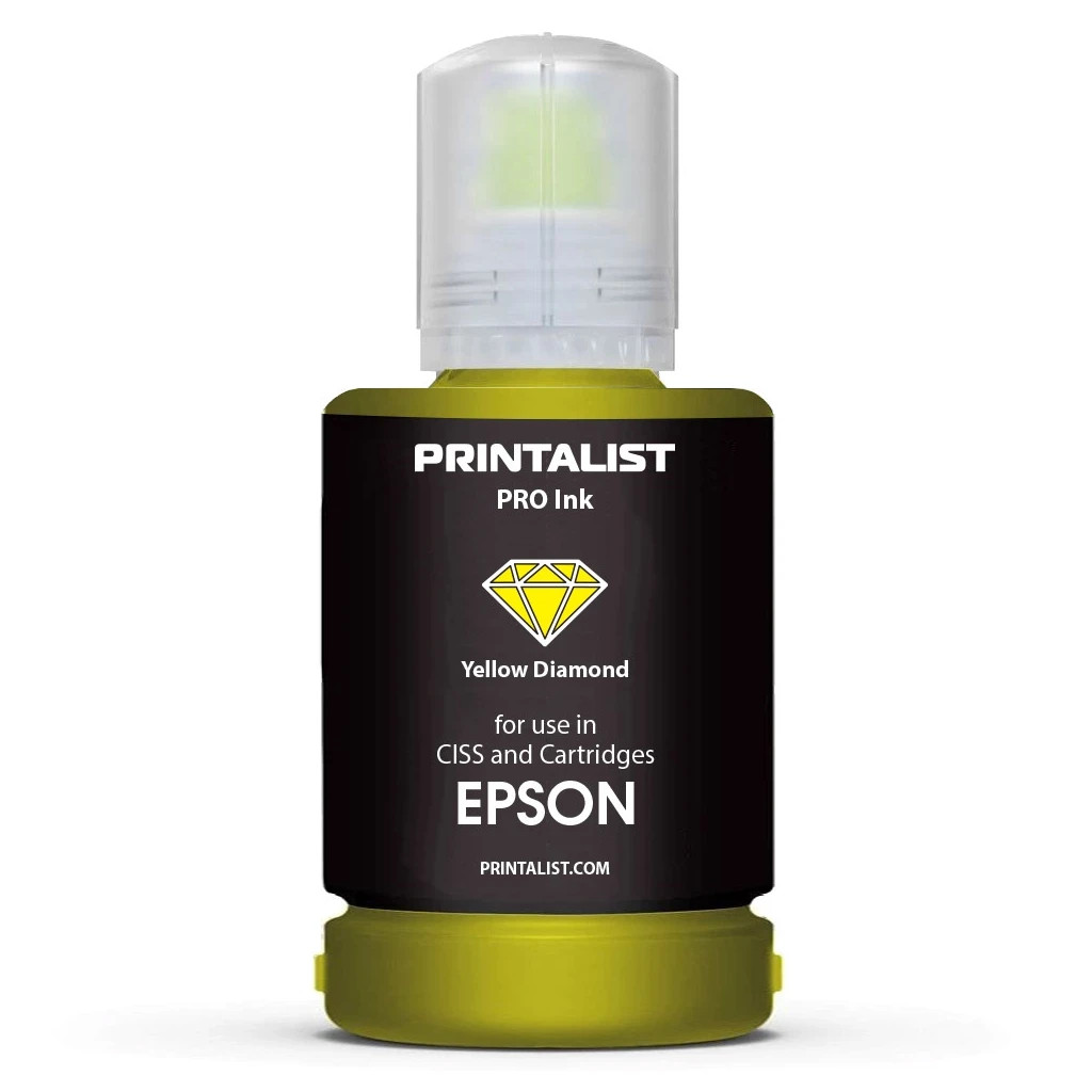 Чорнило Printalist Epson 140г Yellow (PL-INK-EPSON-Y) - зображення 1