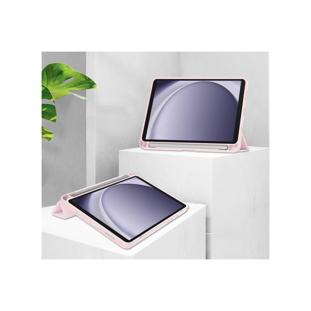 Чохол до планшета BeCover Soft Edge stylus holder Samsung Tab A9 SM-X115 8.7" Pink (710359) - зображення 7
