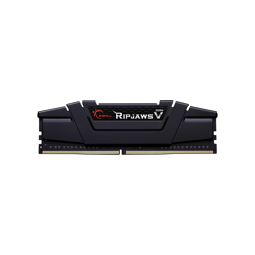 Модуль пам'яті для комп'ютера DDR4 64GB (2x32GB) 4400 MHz RipjawsV Black G.Skill (F4-4400C19D-64GVK) - зображення 4