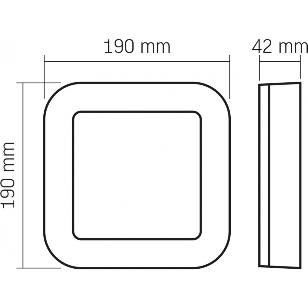 Світильник Videx ART IP65 15W 5000K Black (VL-BHFS-155B) - зображення 4