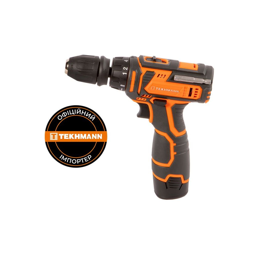 Шуруповерт Tekhmann TCD-12/2 BS Kit (850979) - зображення 1