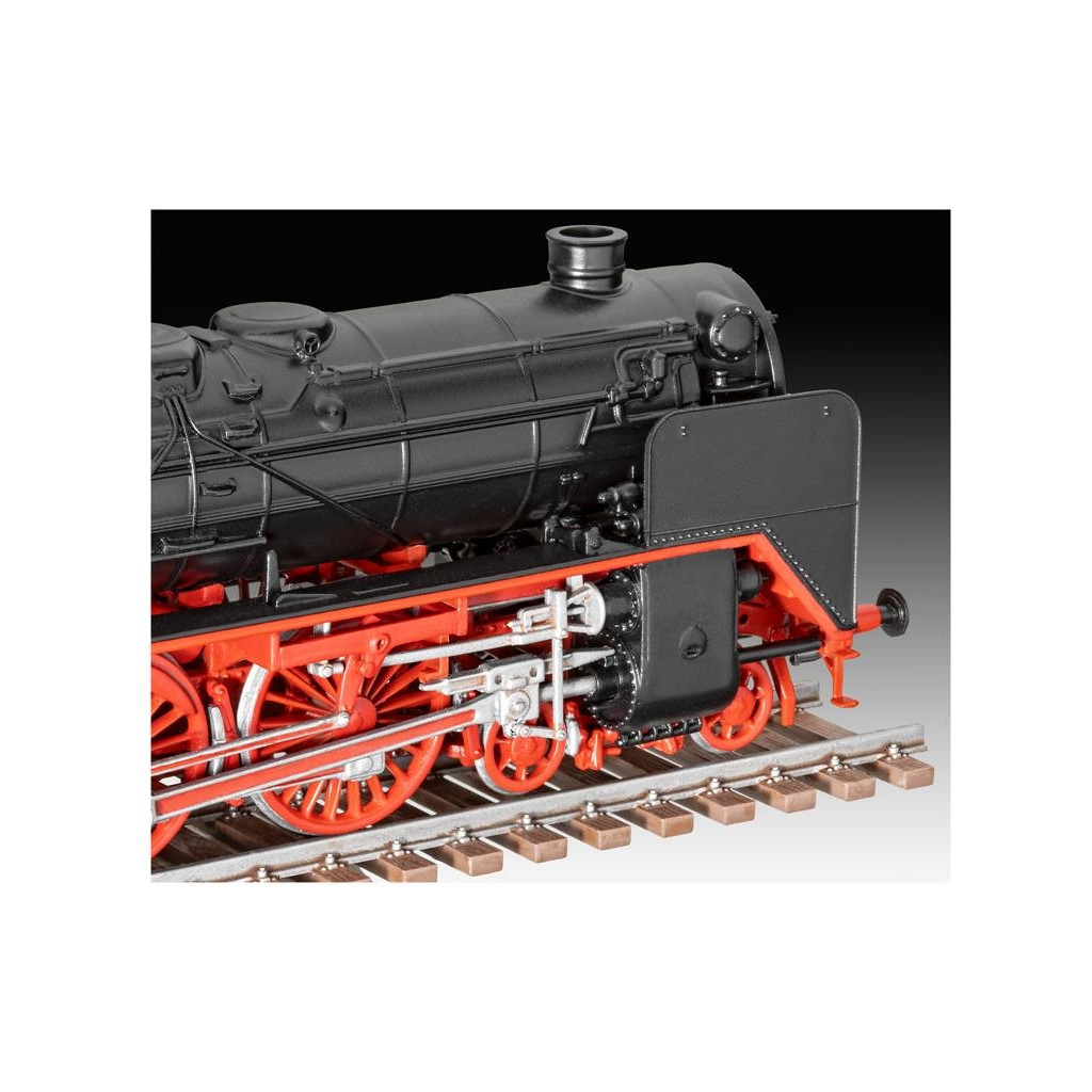 Збірна модель Revell Експрес локомотив BR02 з тендером 2'2'T30 рівень 4 масштаб 1:87 (RVL-02171) - зображення 4