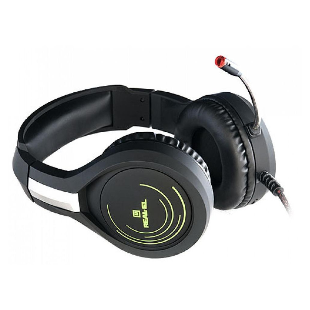 Навушники REAL-EL GDX-7400 Backlit black - зображення 2
