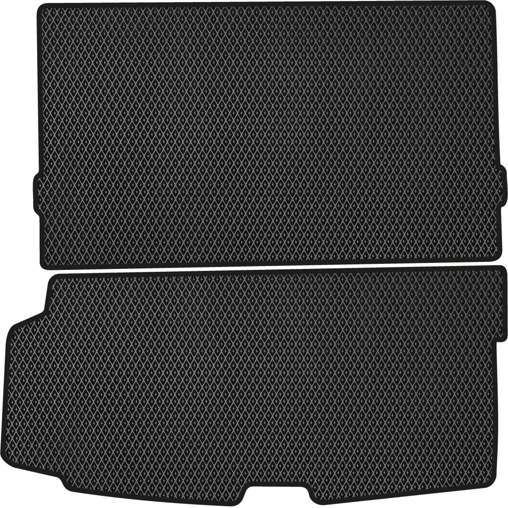 Килимок в багажник EVAtech Volvo XC90 (8 clips) Restyling 2020+ 2 пок (VV31415BE2RBB) - зображення 1