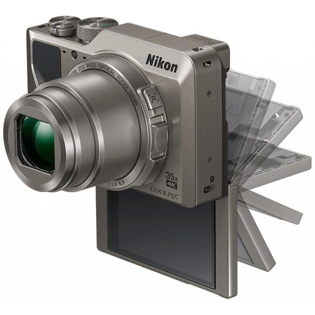 Цифровий фотоапарат Nikon Coolpix A1000 Silver (VQA081EA) - зображення 5