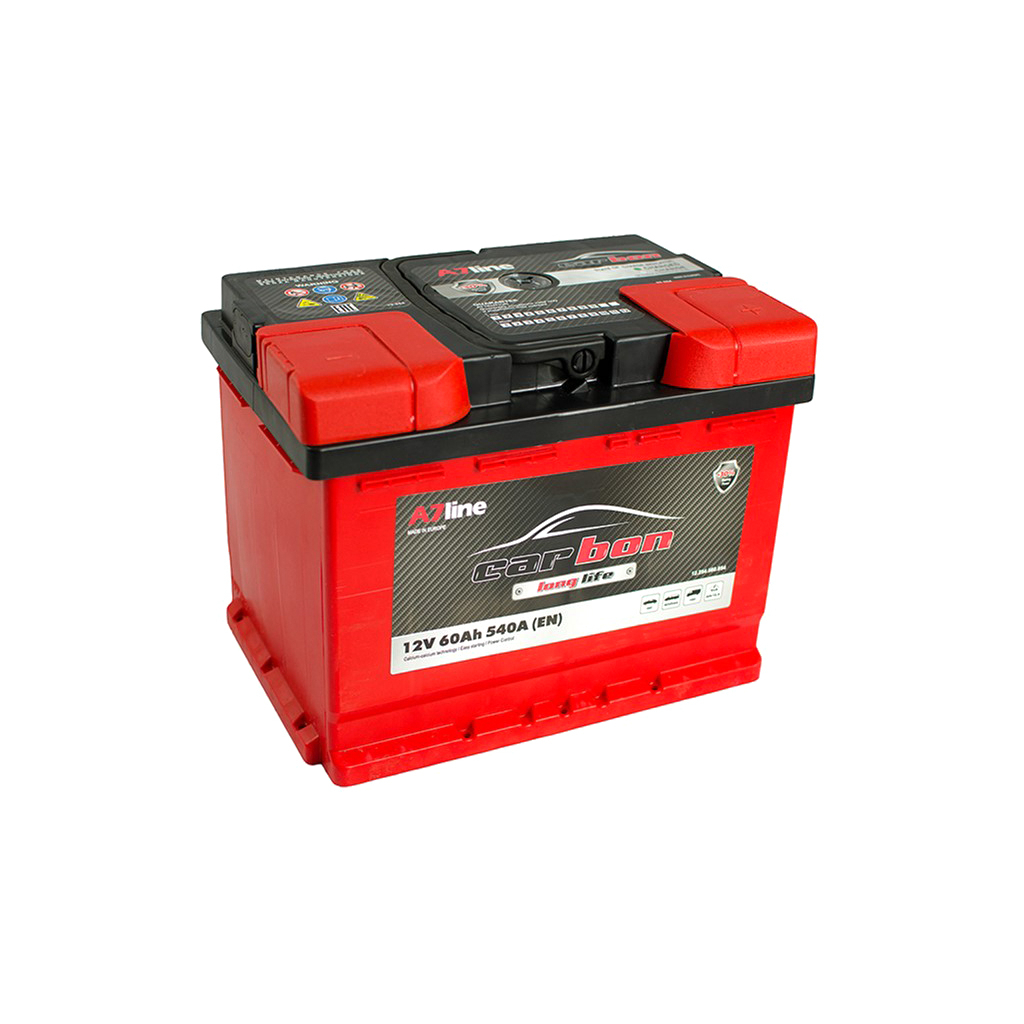 Акумулятор автомобільний CARBON 60 Ah/12V Euro (CRB60-00) - зображення 2