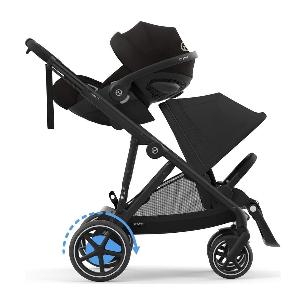 Коляска Cybex eGazelle S BLK Moon Black (524000517) - зображення 3