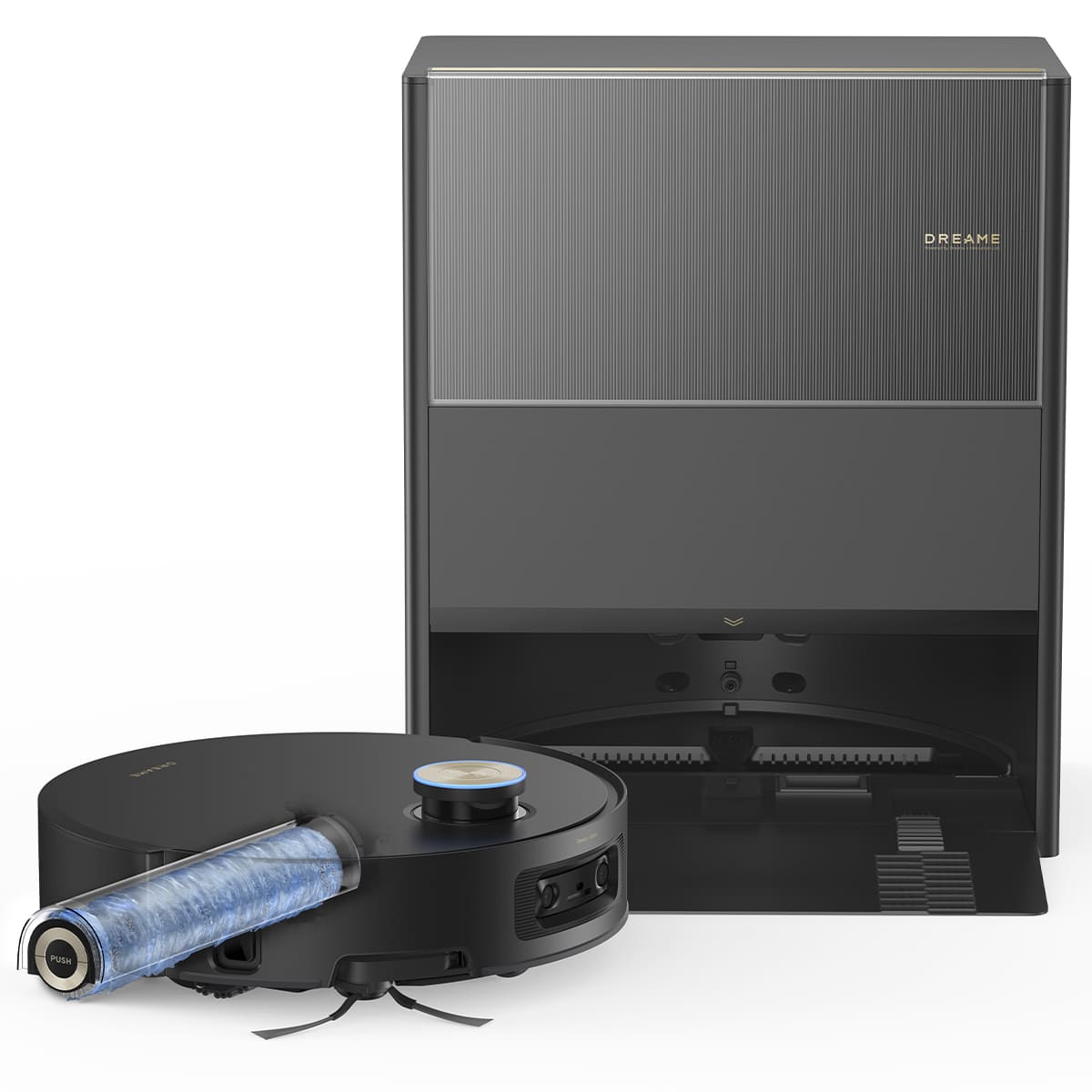 Робот-пилосос Dreame Aqua 10 Ultra Roller Complete Black (RLH71DE-1-bl) - зображення 5