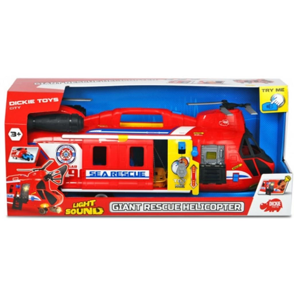 Спецтехніка Dickie Toys Гелікоптер Порятунок на морі зі світловими та звуковими ефек (3749016) - зображення 2