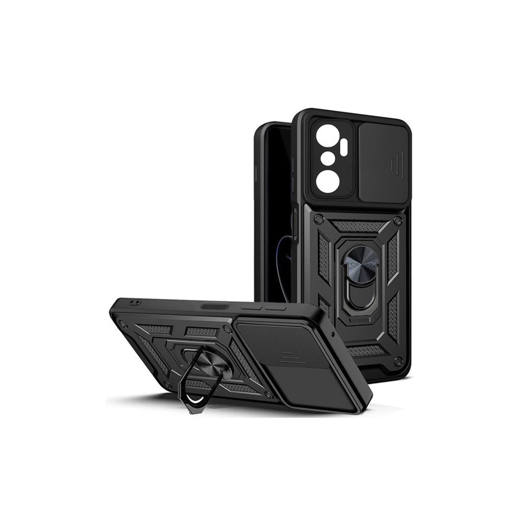 Чохол до мобільного телефона BeCover Military Infinix Hot 20 (X6826B) Black (709089) - зображення 1