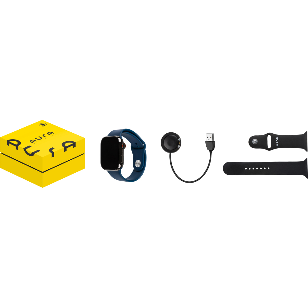 Смарт-годинник AURA X3 Pro 47mm Blue (SWAX347BL) - зображення 5