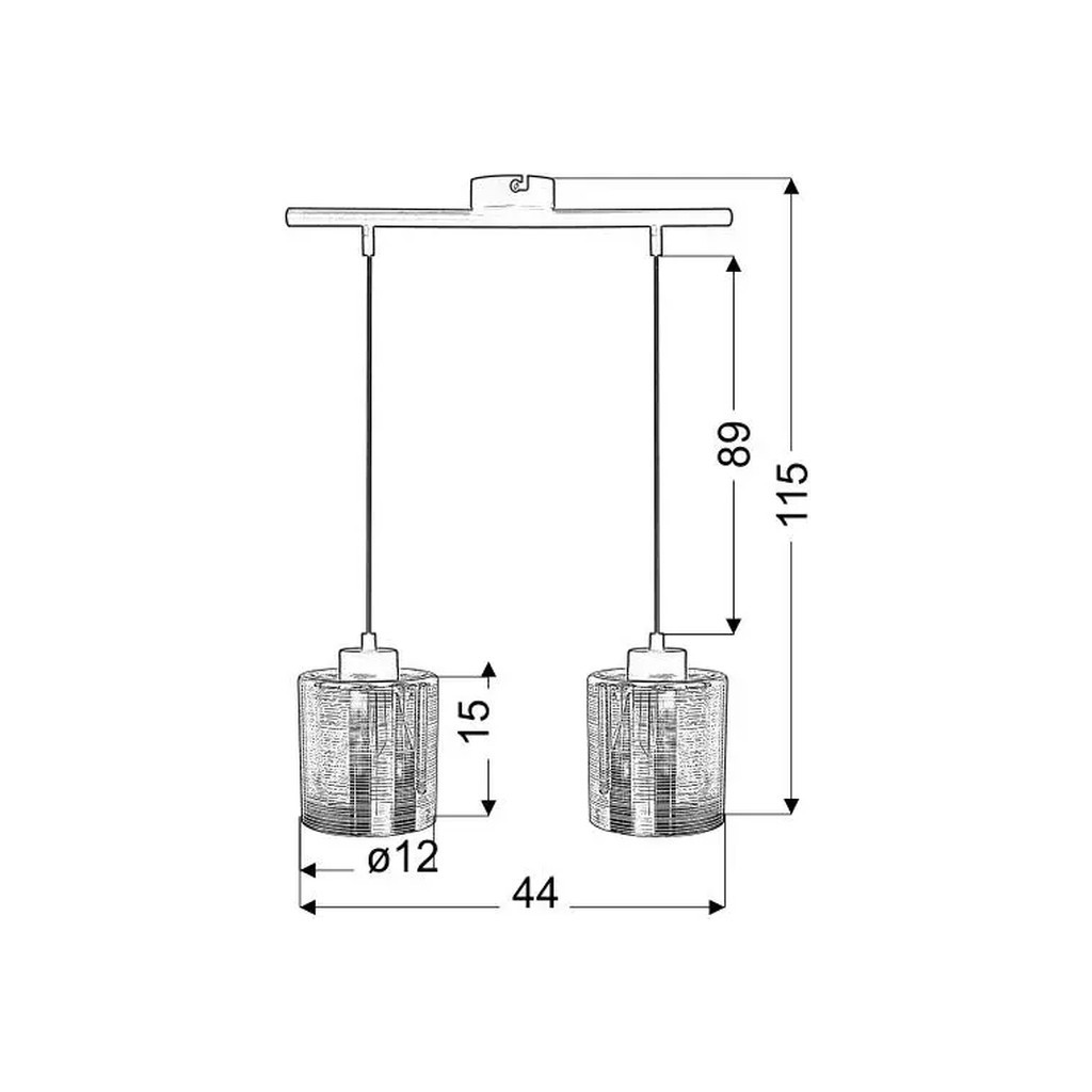 Люстра Candellux NOCTURNO (32-57693) - зображення 2