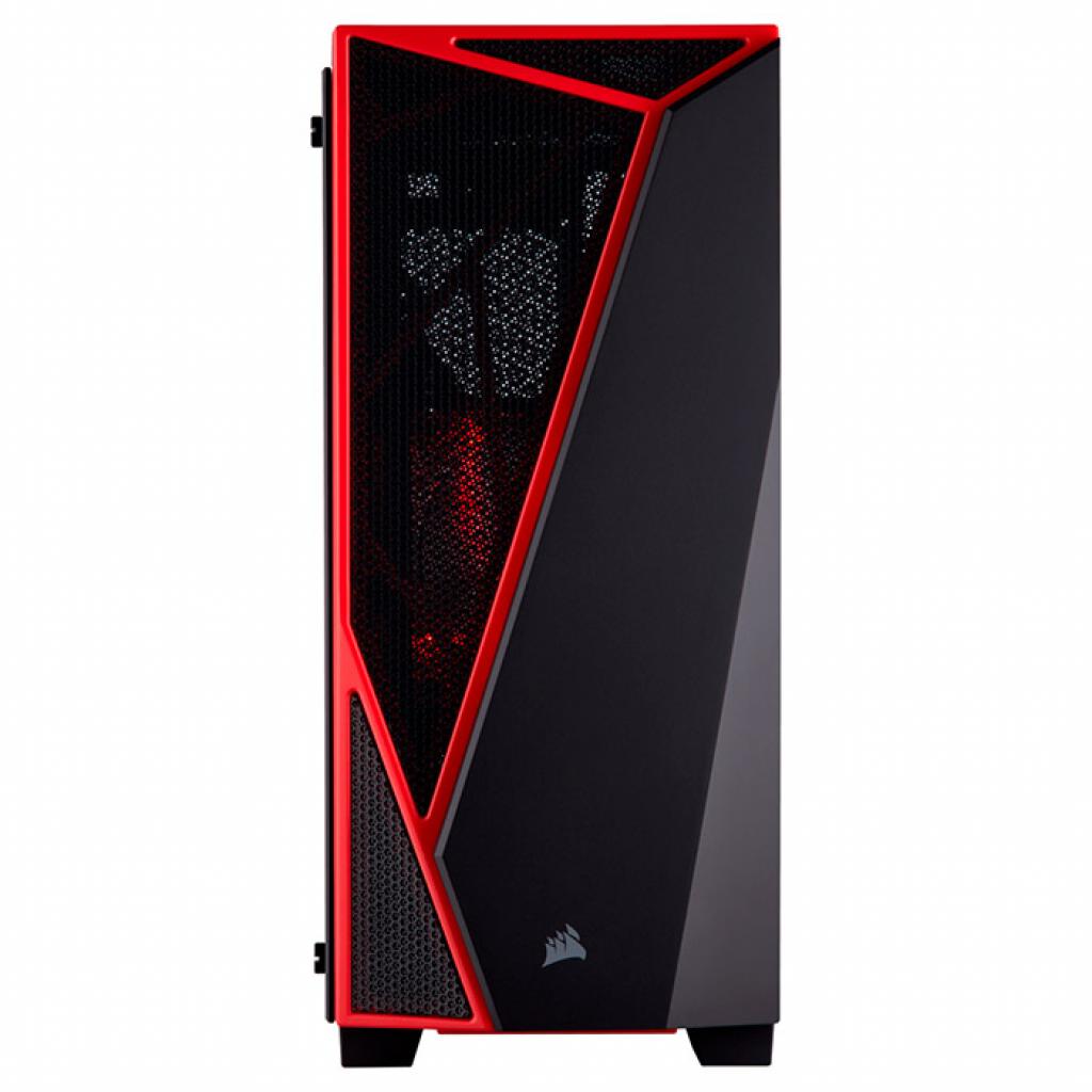 Корпус Corsair Carbide SPEC-04 Tempered Glass Black/Red (CC-9011117-WW) - зображення 2