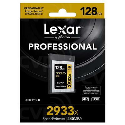 Карта пам'яті Lexar 128GB XQD 2933X Professional (LXQD128CRBEU2933) - зображення 2