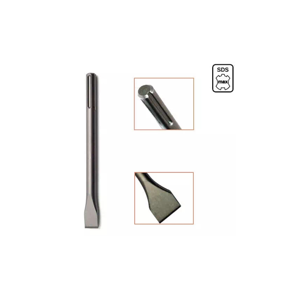 Зубило DeWALT SDS-Max, плоске, 25х400мм (DT60704) - зображення 2