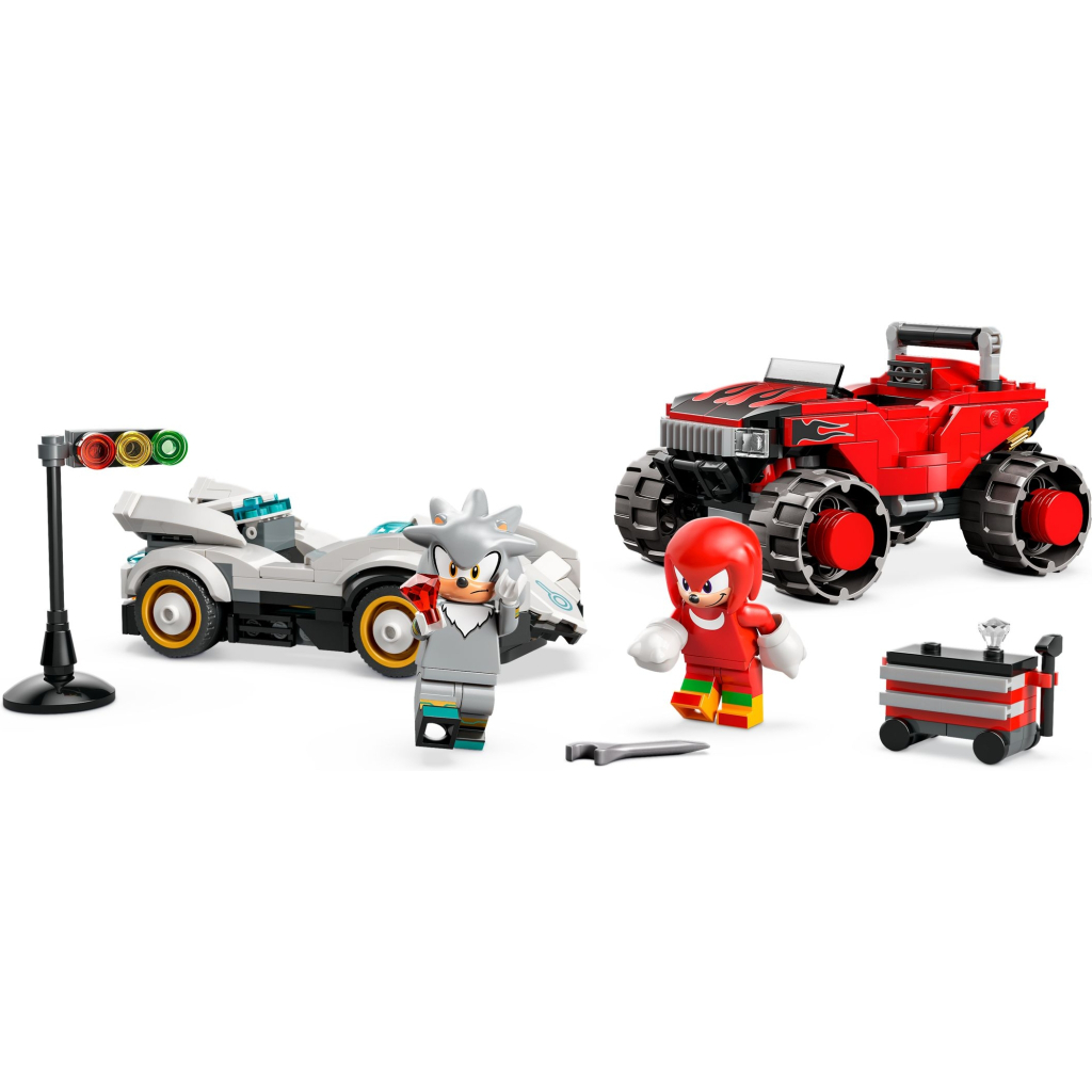 Конструктор LEGO Sonic Автомобіль Сільвера vs. монстр вантажівки Наклза (77118) - зображення 3