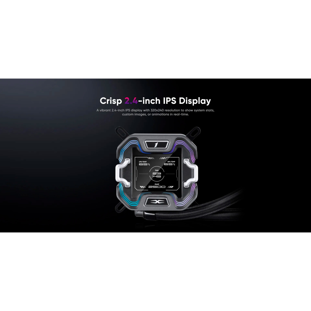 Система рідинного охолодження 1stPlayer X-360-WH - зображення 5