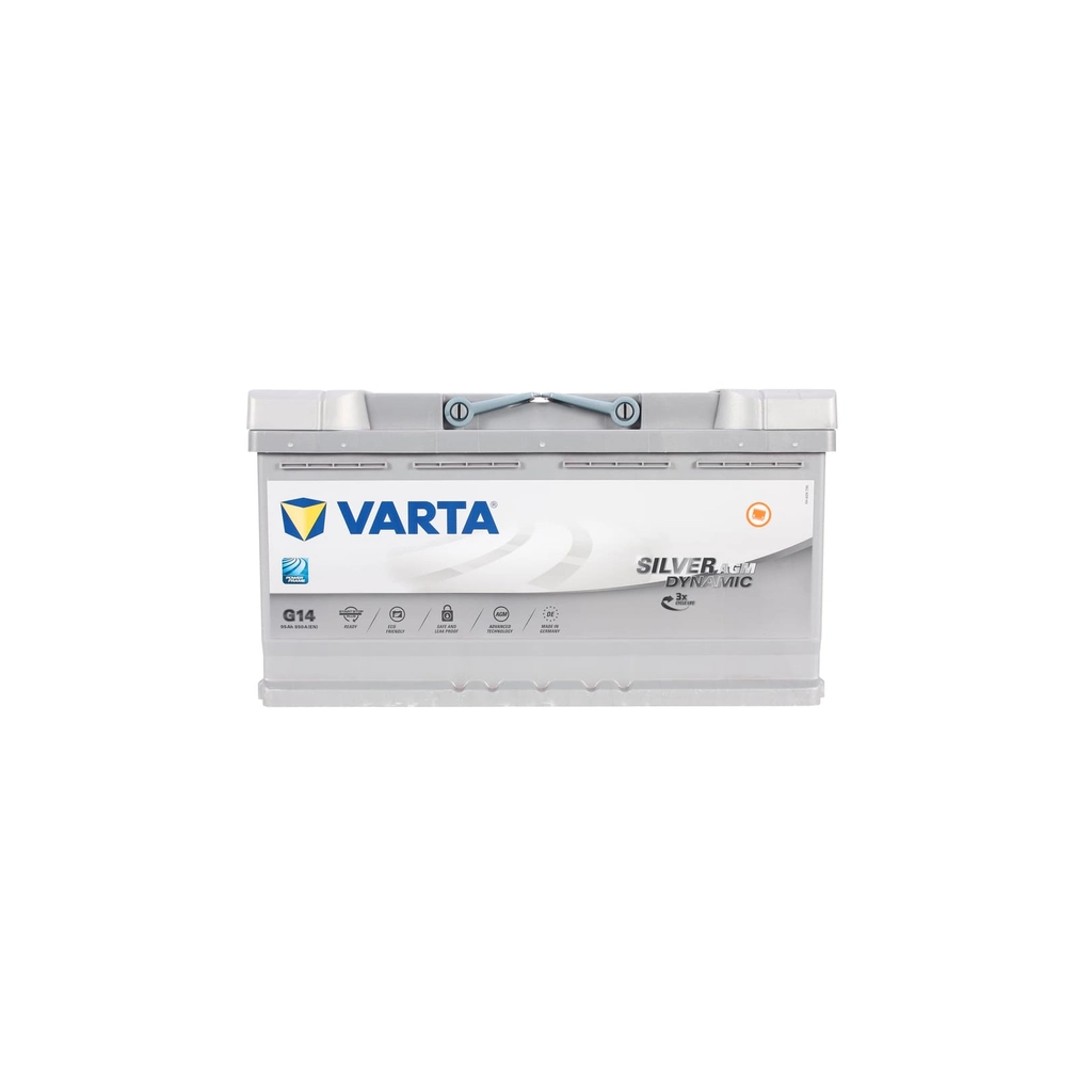 Акумулятор автомобільний Varta Silver Dynamic AGM 95А Ев (-/+) G14 (850EN) (595901085) - зображення 2