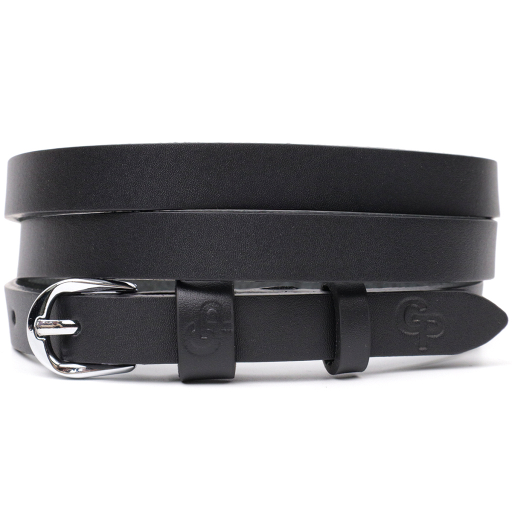 Ремінь Grande Pelle Жіночий з натуральної шкіри Чорний (11693) - зображення 1