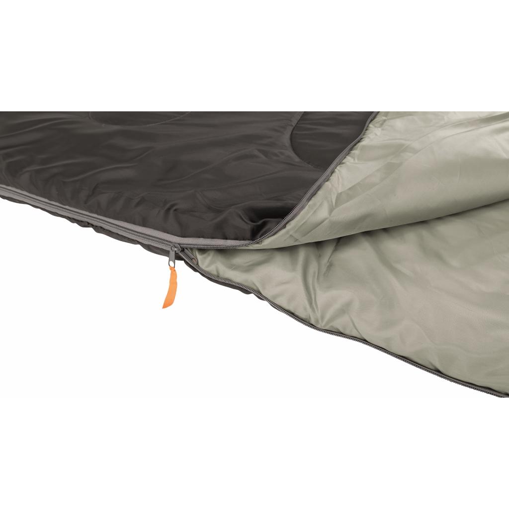 Спальний мішок Easy Camp Chakra +10C Black Left (928793) - зображення 3