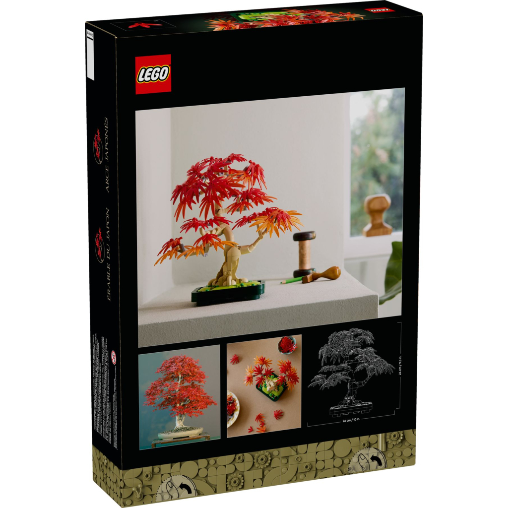 Конструктор LEGO Botanicals Бонсай з японського червоного клена (10348) - зображення 6