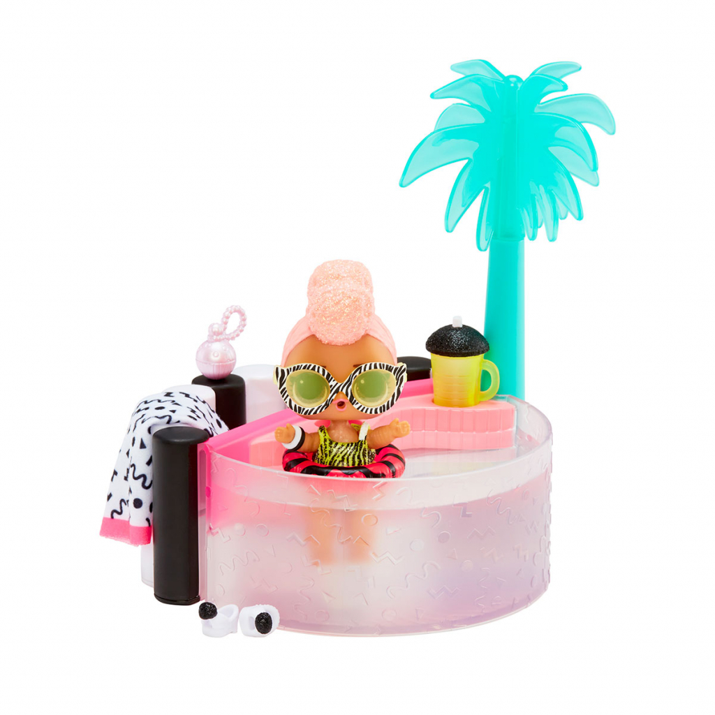 Лялька L.O.L. Surprise! серії Маленькі кімнатки - Джакузі Леді Канікули (580232) - зображення 2