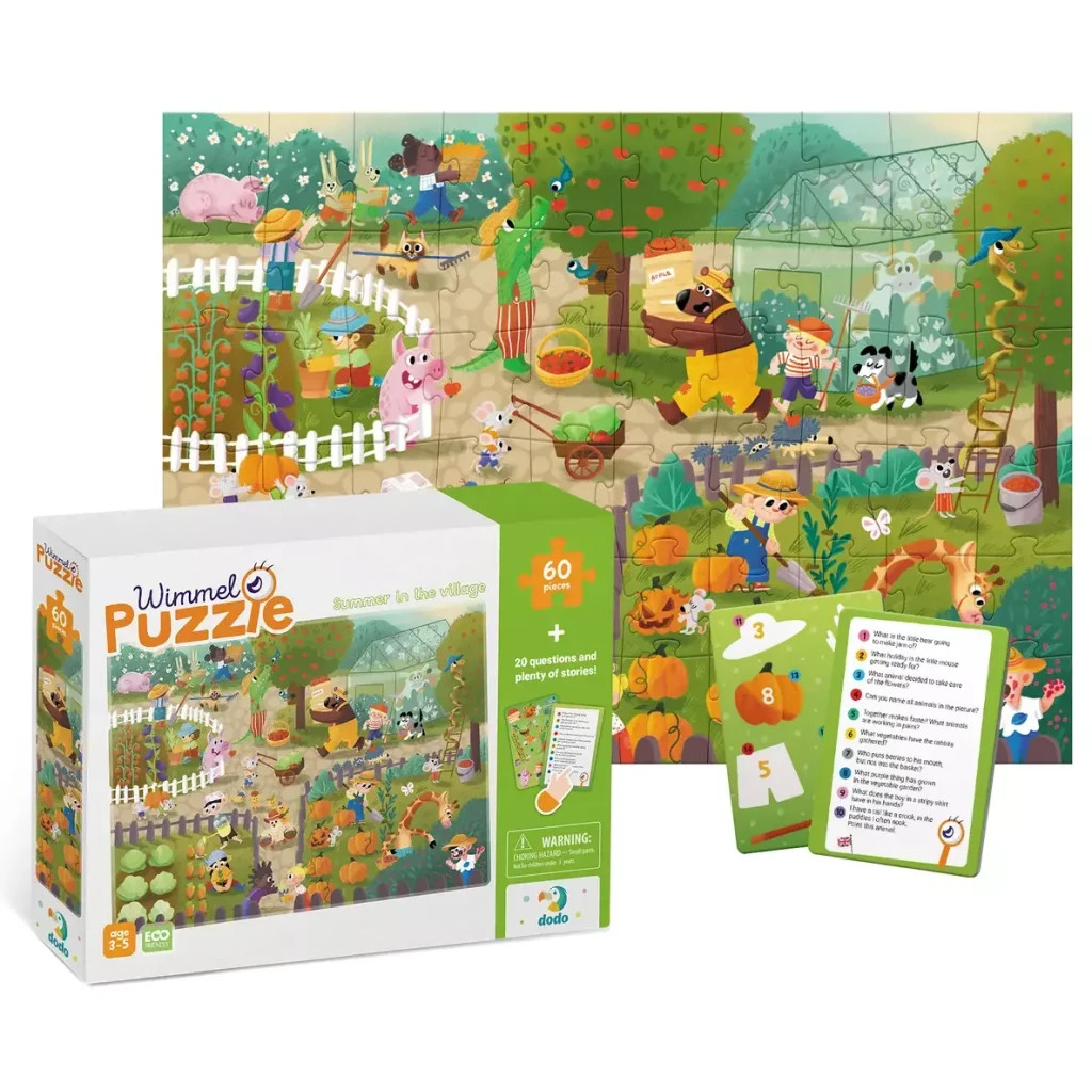 Пазл DoDo Віммельпазл Літо у селі, 60 елементів (300558) - зображення 5