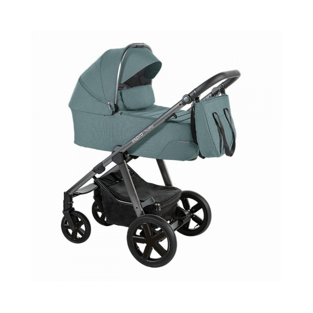 Коляска Espiro 2 в 1 Husky XL 2022 205 Turquoise (205071) - зображення 1