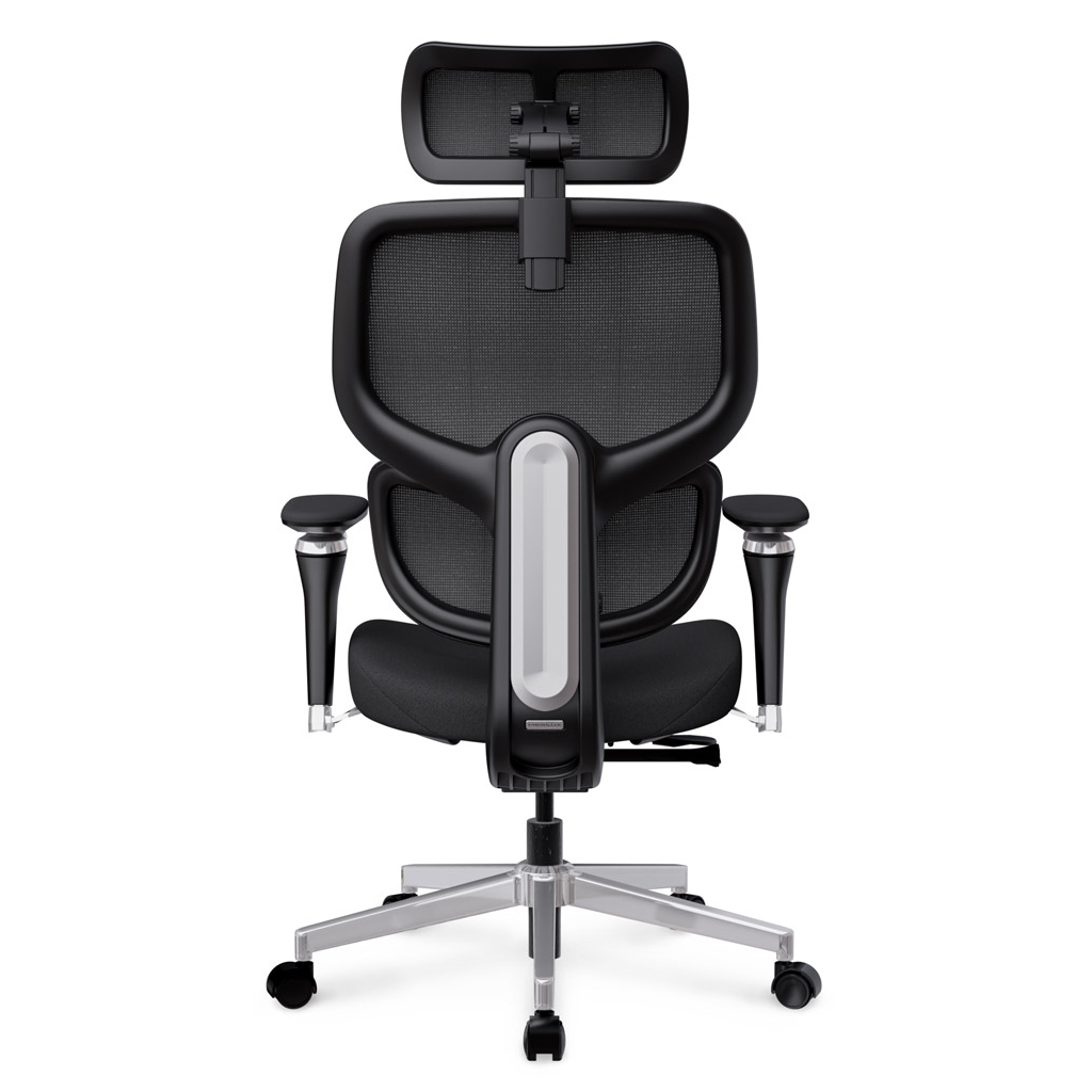 Офісне крісло Mealux D2 Air Fabric Black (HF-D2 F/B) - зображення 7