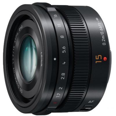 Об'єктив Panasonic Lumix G 15mm f/1.7 Leica Black (H-X015E-K) - зображення 2