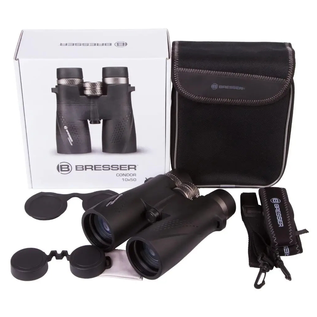Бінокль Bresser Condor 10x50 UR Coating WP (929462) - зображення 9