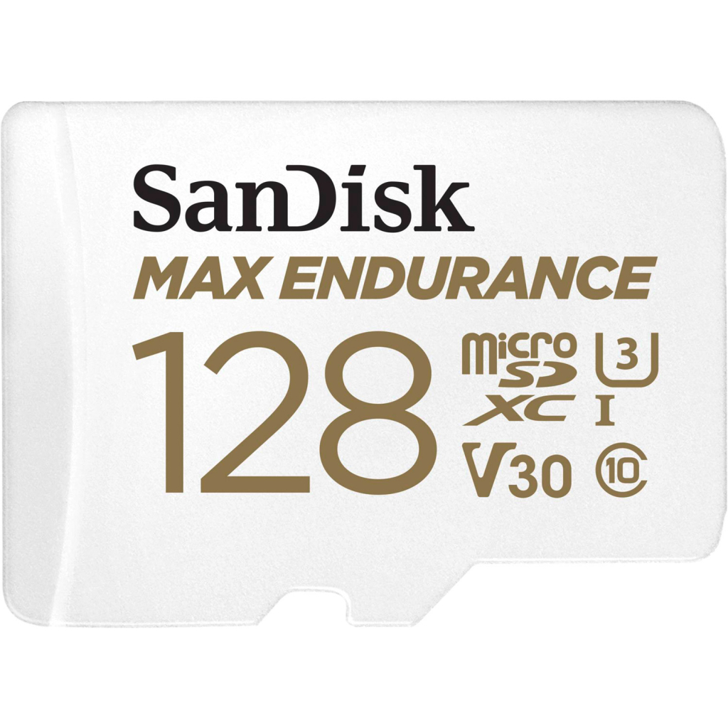 Карта пам'яті SanDisk 128GB microSDXC class 10 UHS-I U3 Max Endurance (SDSQQVR-128G-GN6IA) - зображення 1